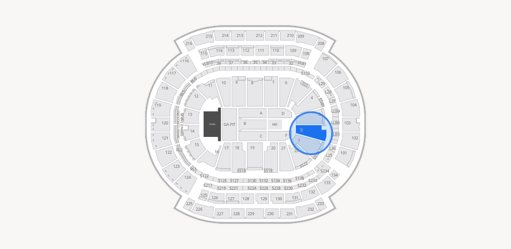 Prudential Center Seating Chart