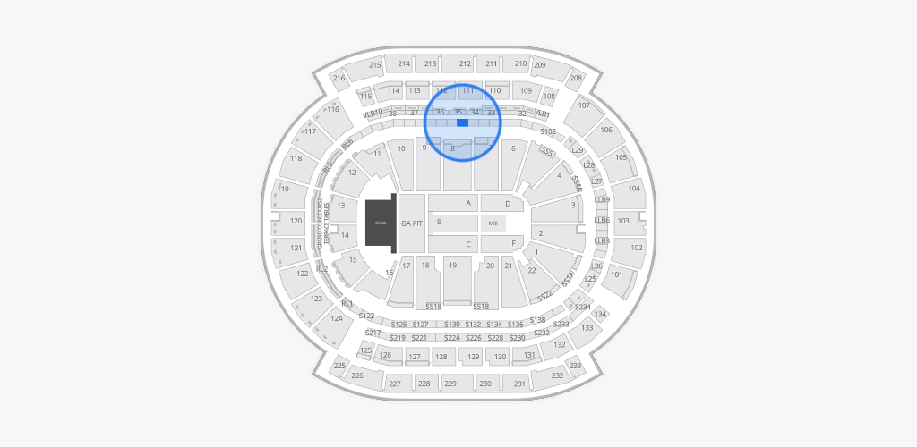 Prudential Center Seating Chart