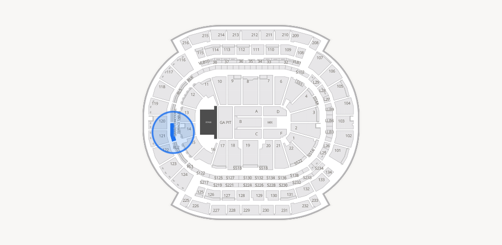 Prudential Center Seating Chart