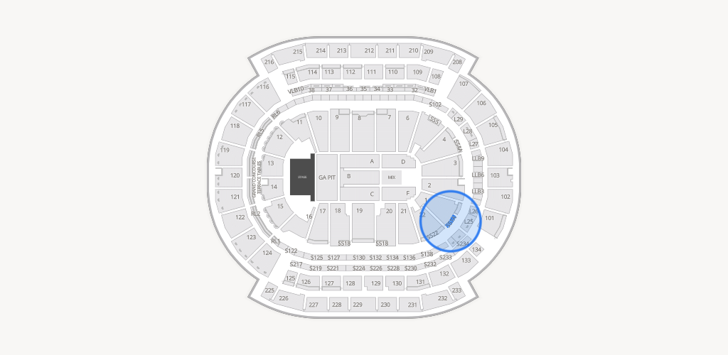 Prudential Center Seating Chart
