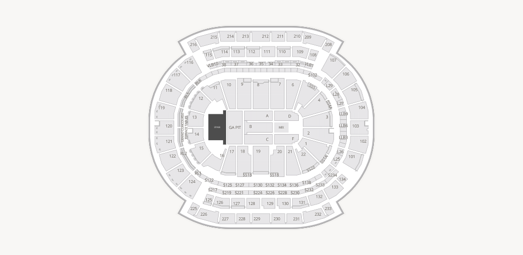Prudential Center Seating Chart