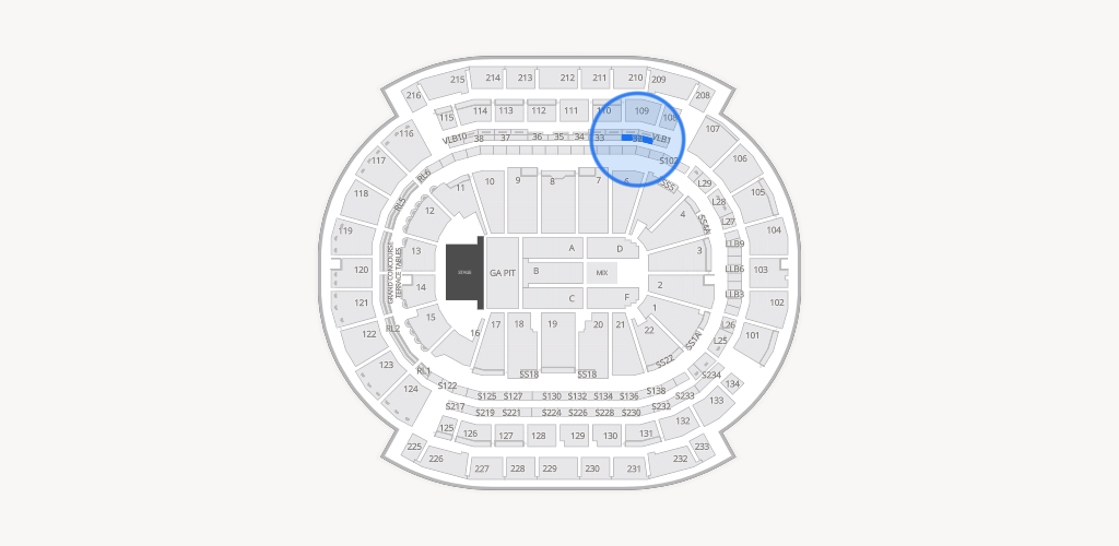 Prudential Center Seating Chart