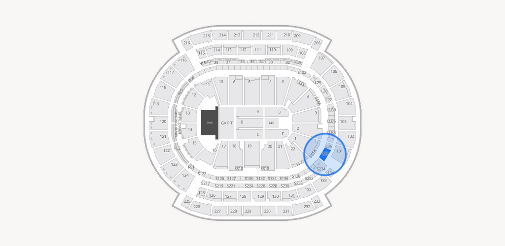 Prudential Center Seating Chart