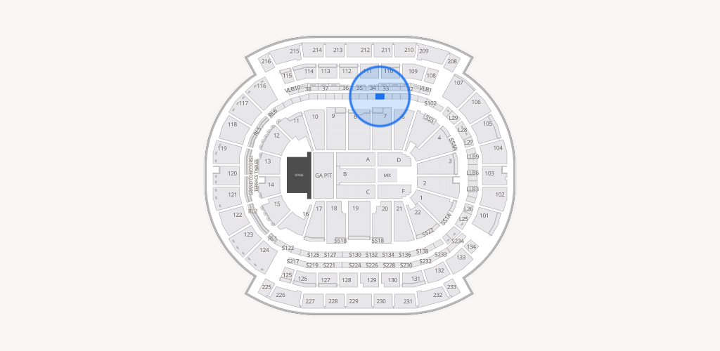 Prudential Center Seating Chart