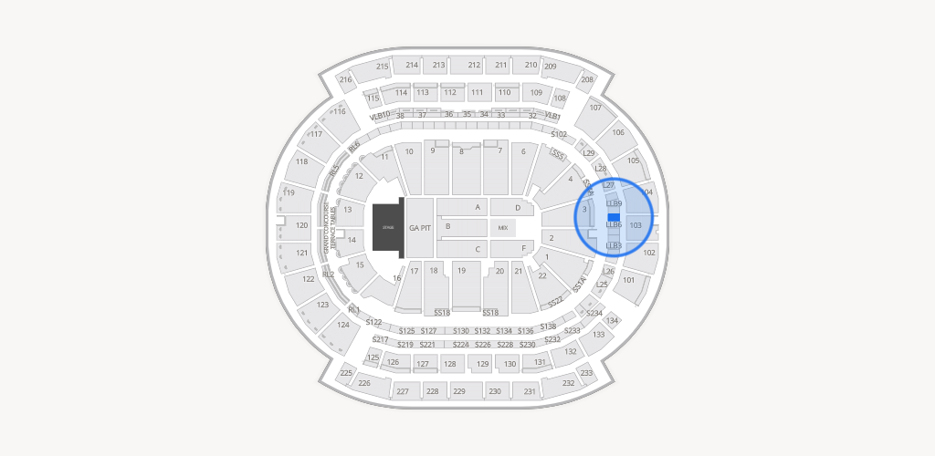 Prudential Center Seating Chart