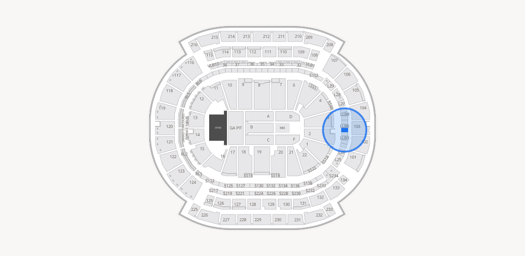 Prudential Center Seating Chart