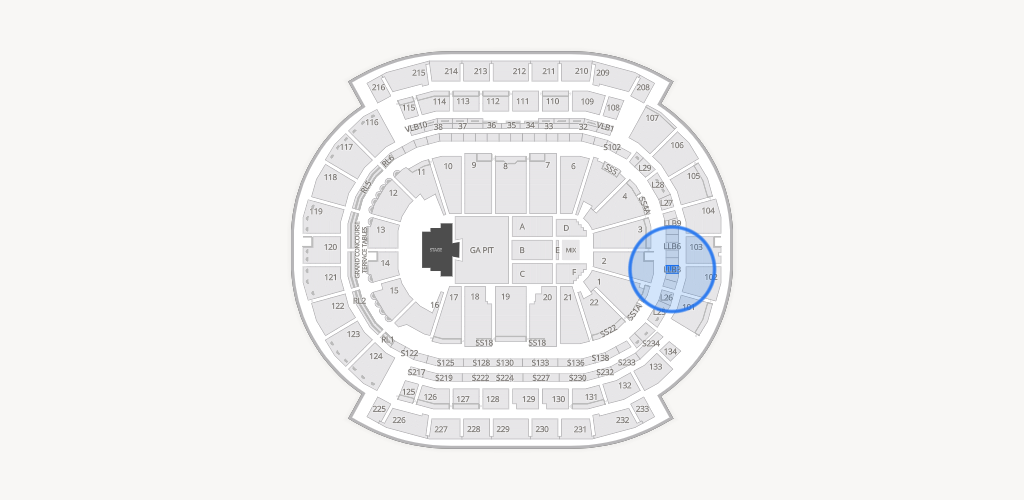 Prudential Center Seating Chart