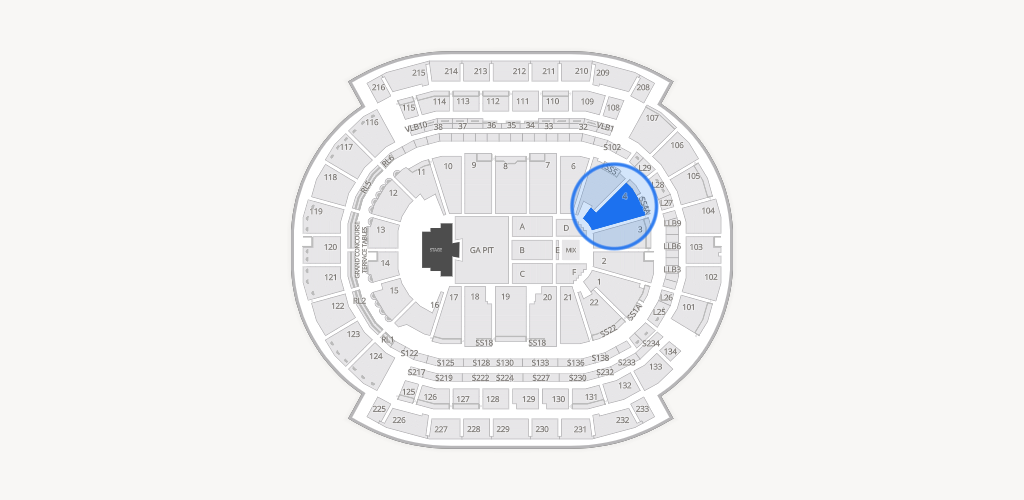 Prudential Center Seating Chart