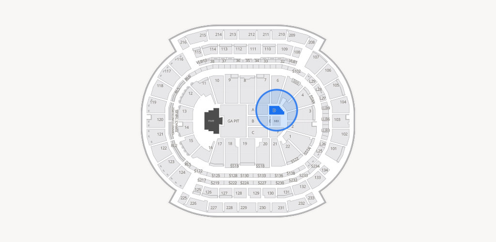 Prudential Center Seating Chart