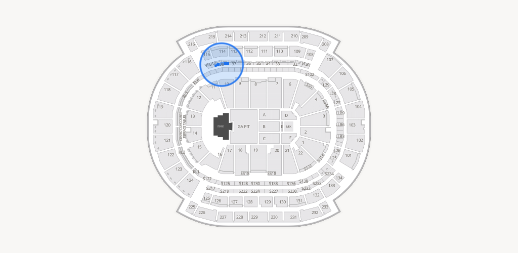 Prudential Center Seating Chart