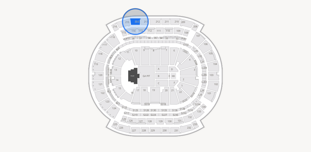 Prudential Center Seating Chart