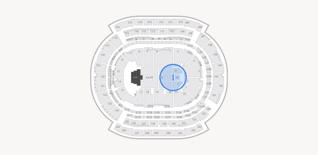 Prudential Center Seating Chart