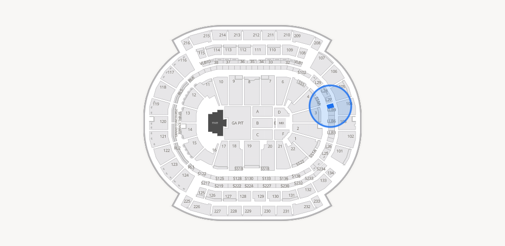 Prudential Center Seating Chart