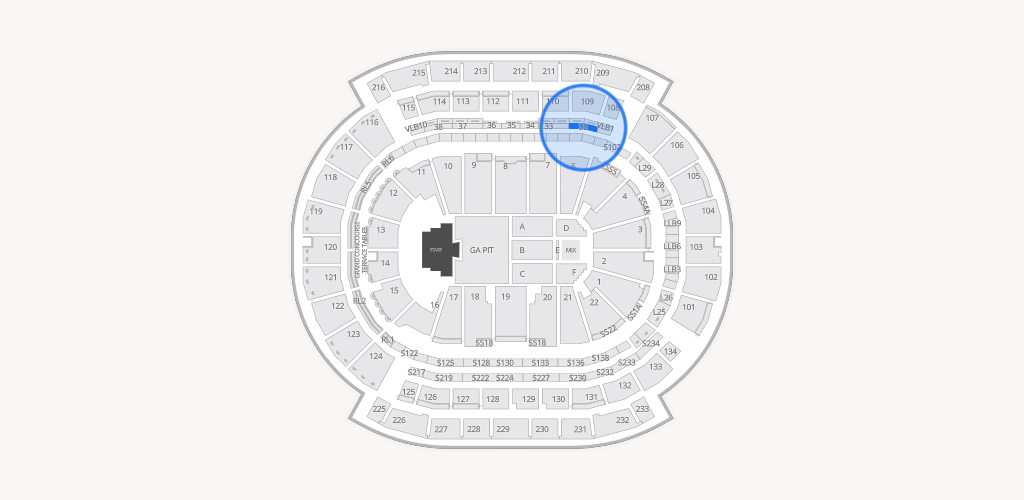 Prudential Center Seating Chart