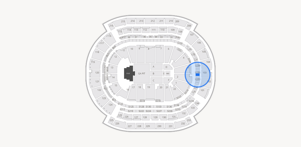 Prudential Center Seating Chart