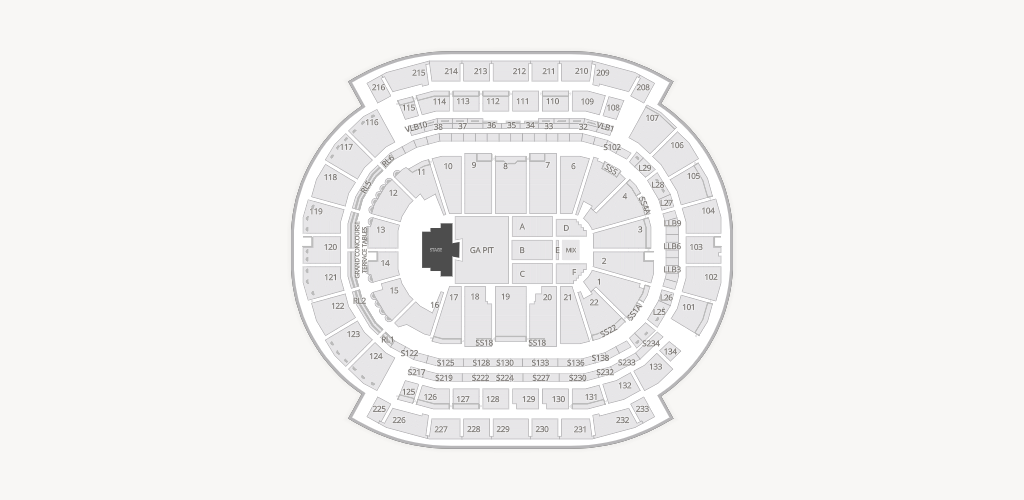 Prudential Center Seating Chart