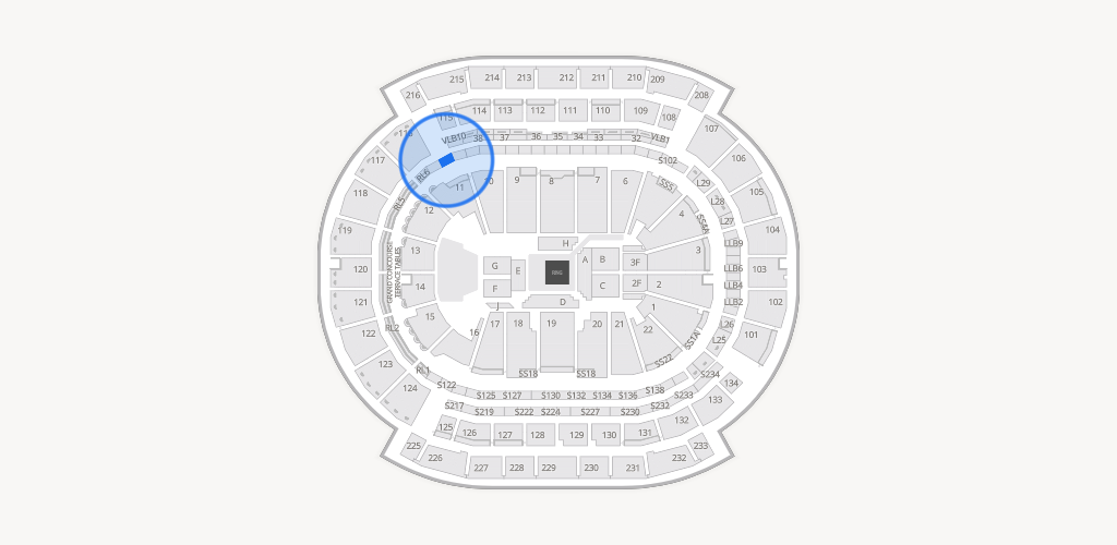 Prudential Center Seating Chart