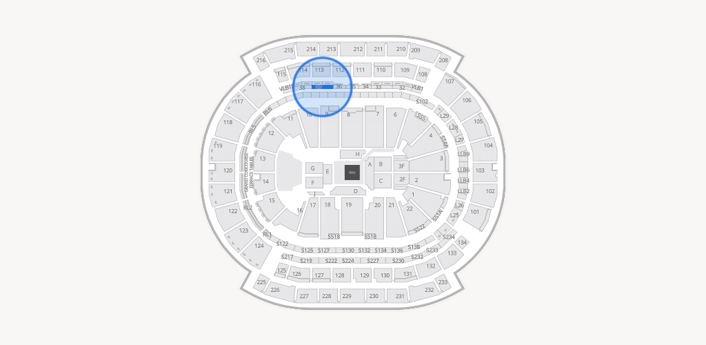 Prudential Center Seating Chart