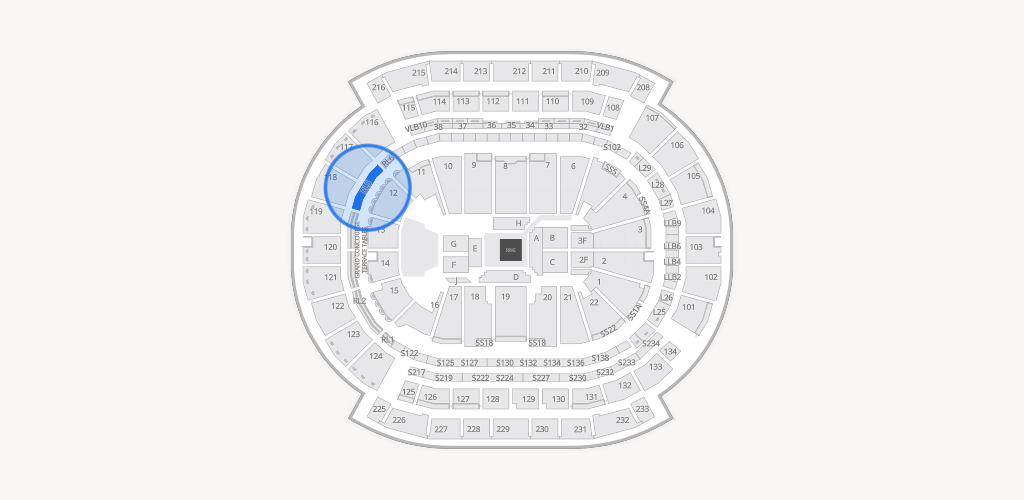 Prudential Center Seating Chart