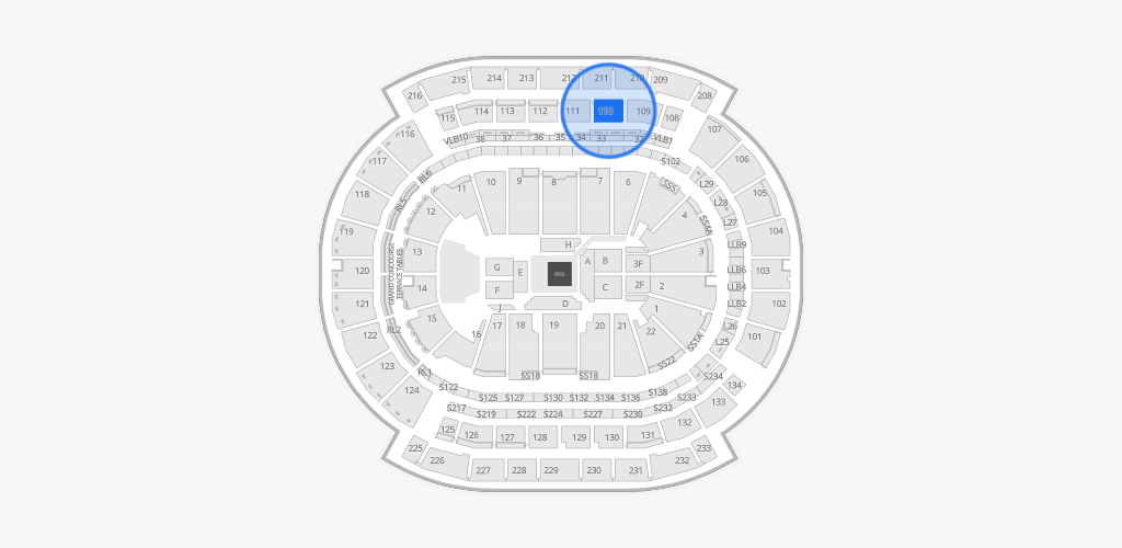 Prudential Center Seating Chart