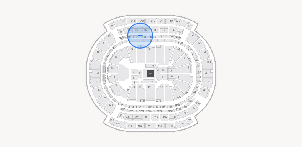 Prudential Center Seating Chart