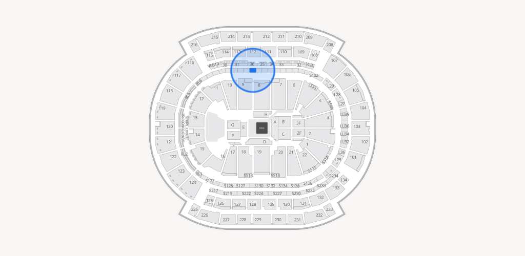 Prudential Center Seating Chart