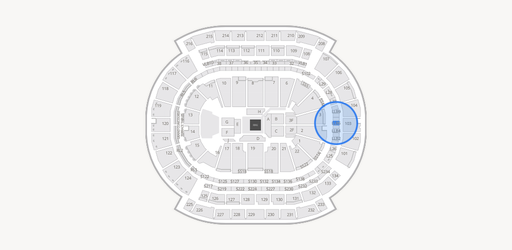 Prudential Center Seating Chart