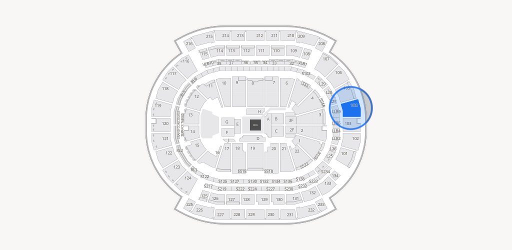 Prudential Center Seating Chart