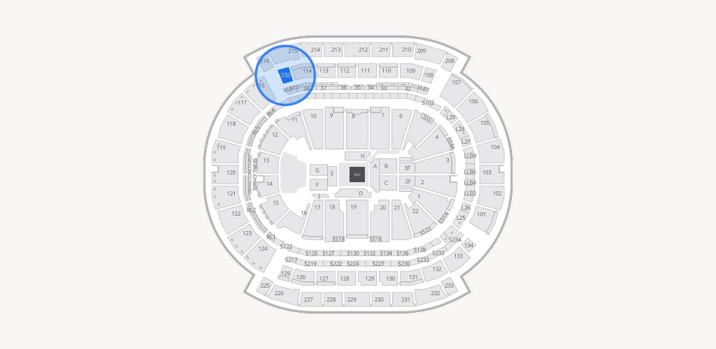 Prudential Center Seating Chart