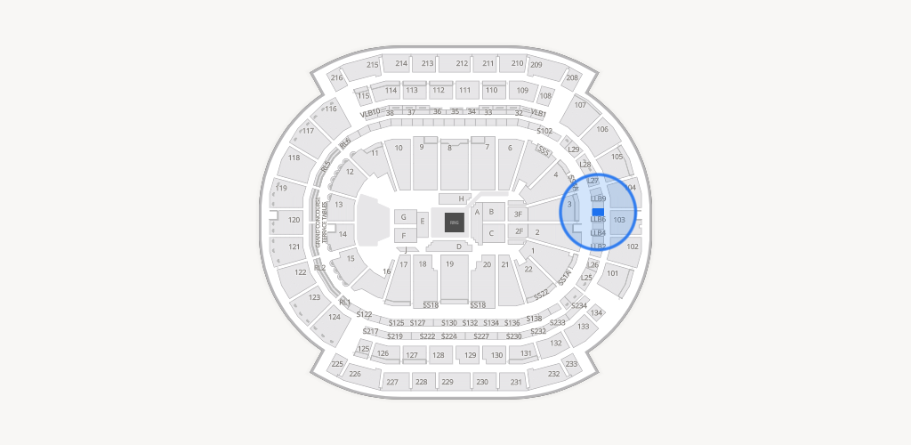 Prudential Center Seating Chart