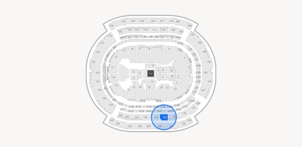 Prudential Center Seating Chart