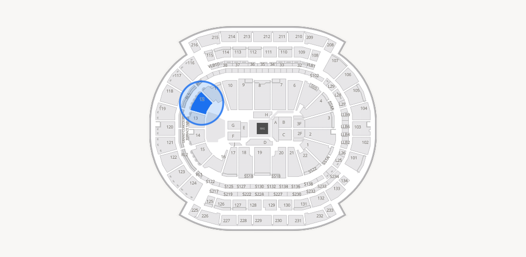 Prudential Center Seating Chart