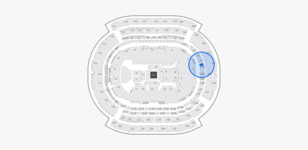 Prudential Center Seating Chart