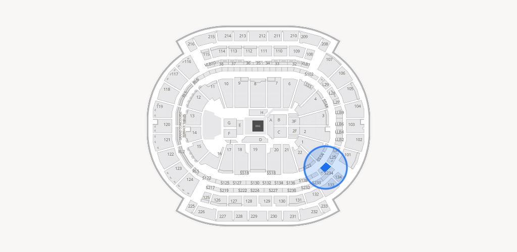 Prudential Center Seating Chart