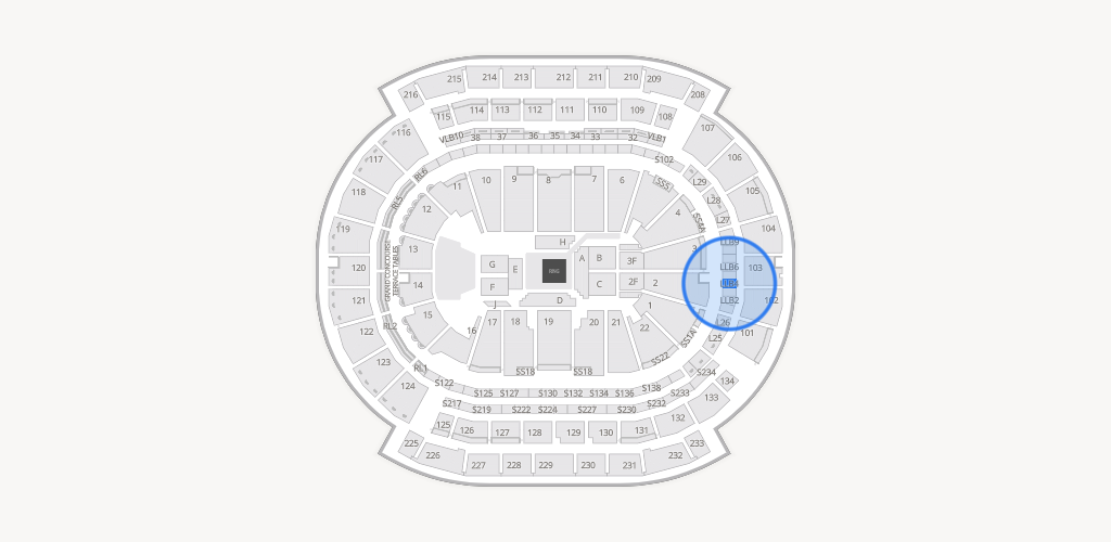 Prudential Center Seating Chart