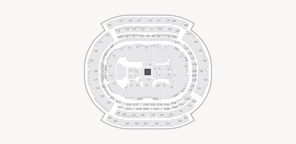 Prudential Center Seating Chart