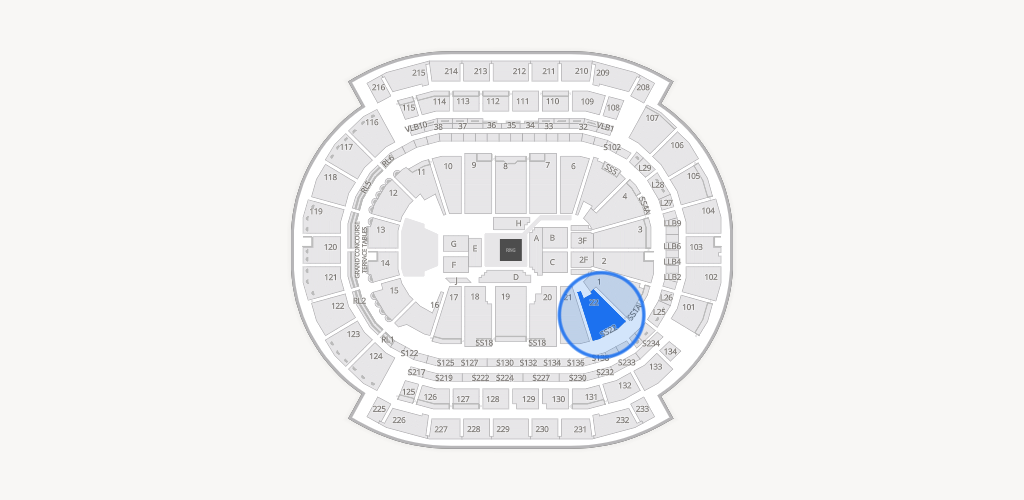 Prudential Center Seating Chart