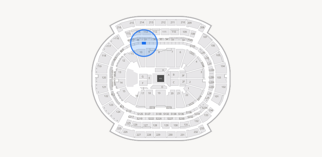 Prudential Center Seating Chart