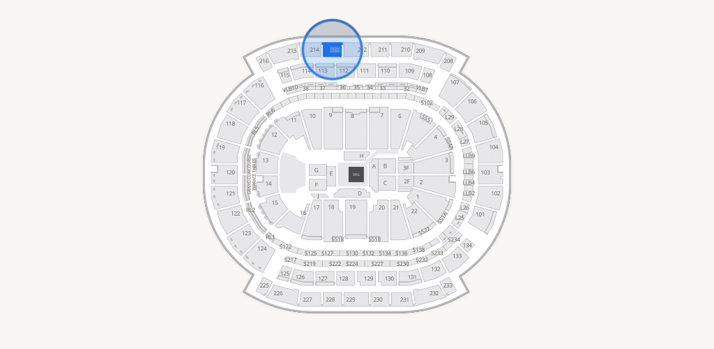 Prudential Center Seating Chart