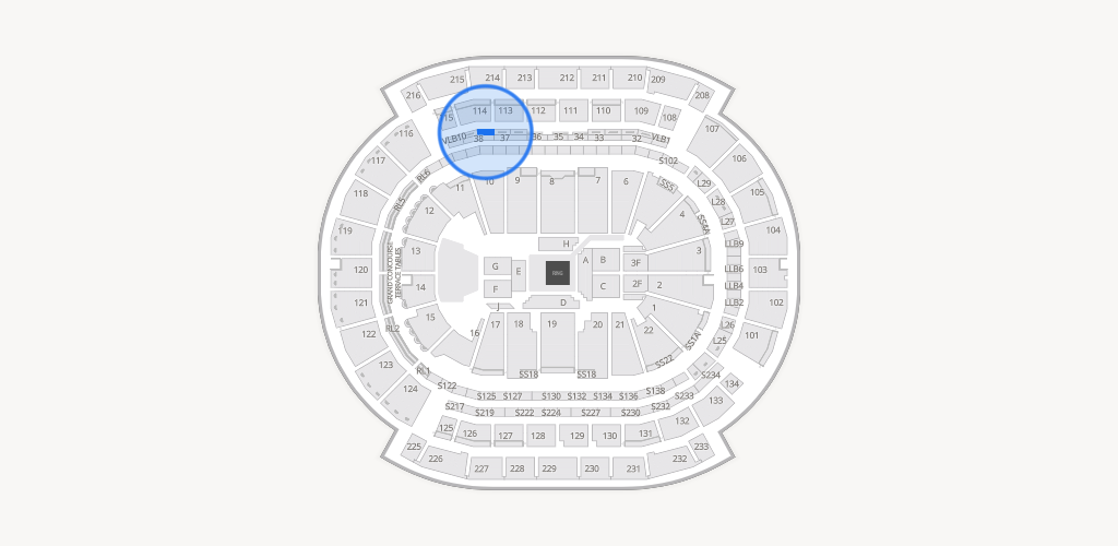 Prudential Center Seating Chart