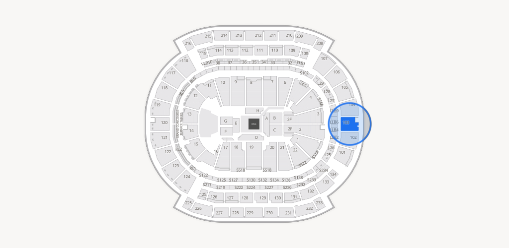 Prudential Center Seating Chart