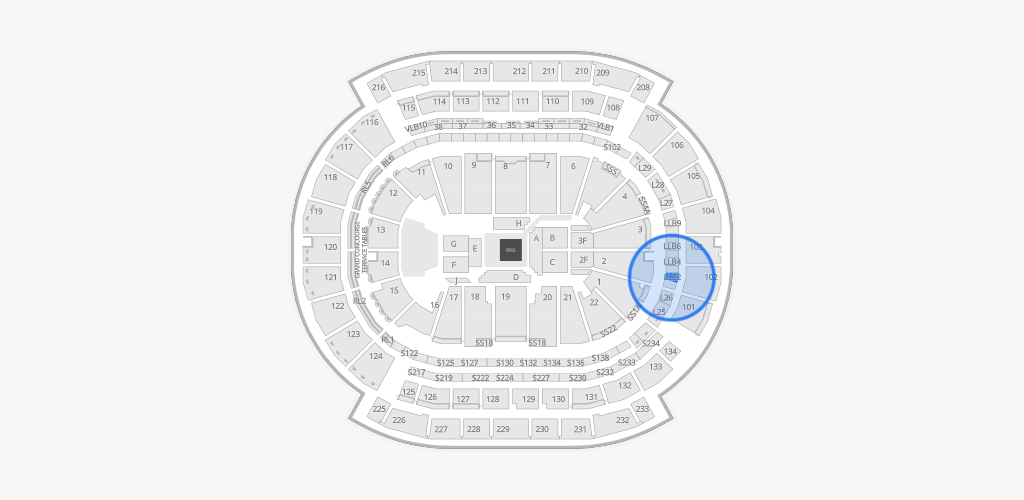 Prudential Center Seating Chart
