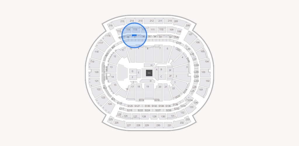 Prudential Center Seating Chart