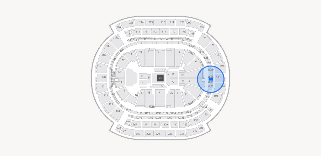 Prudential Center Seating Chart
