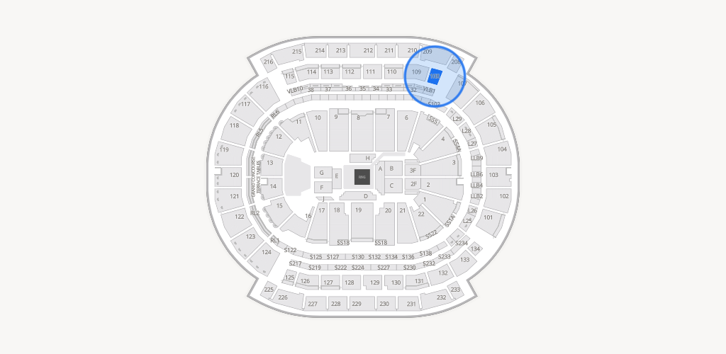 Prudential Center Seating Chart