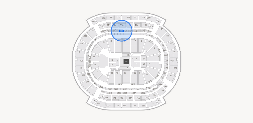 Prudential Center Seating Chart