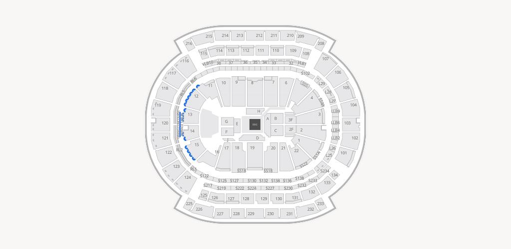 Prudential Center Seating Chart