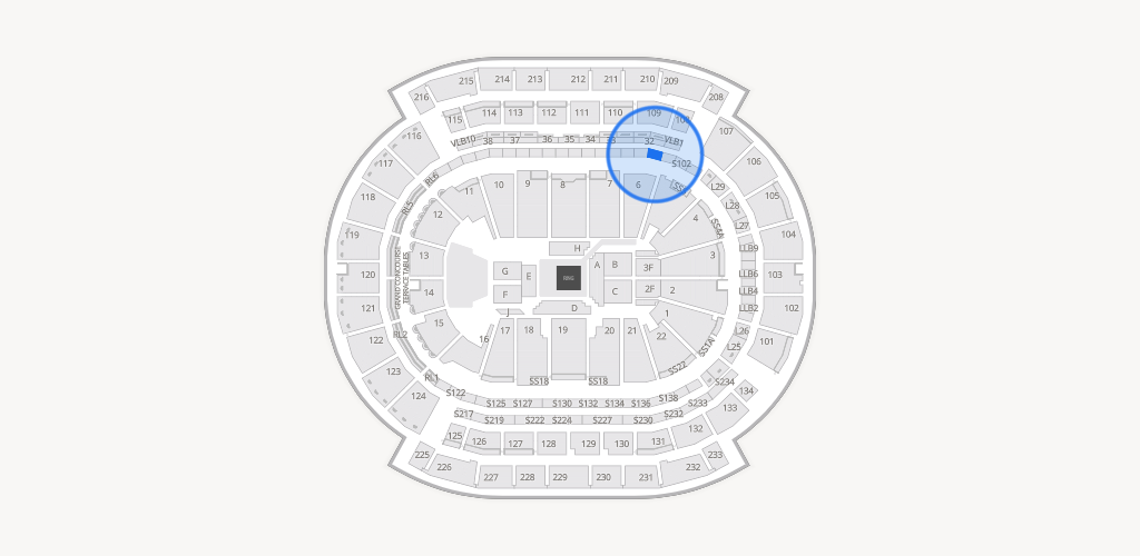 Prudential Center Seating Chart
