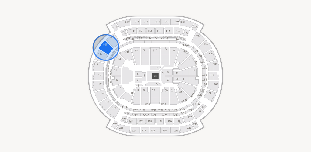 Prudential Center Seating Chart