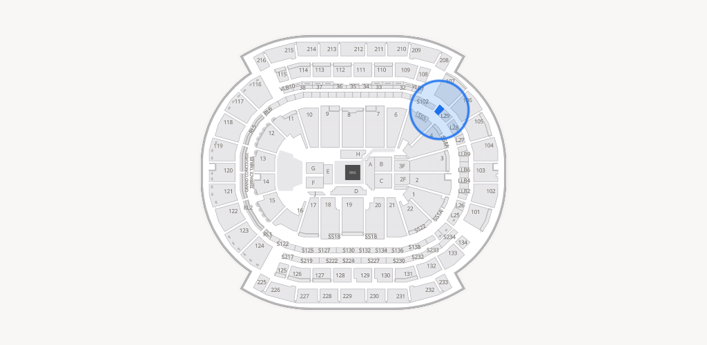 Prudential Center Seating Chart